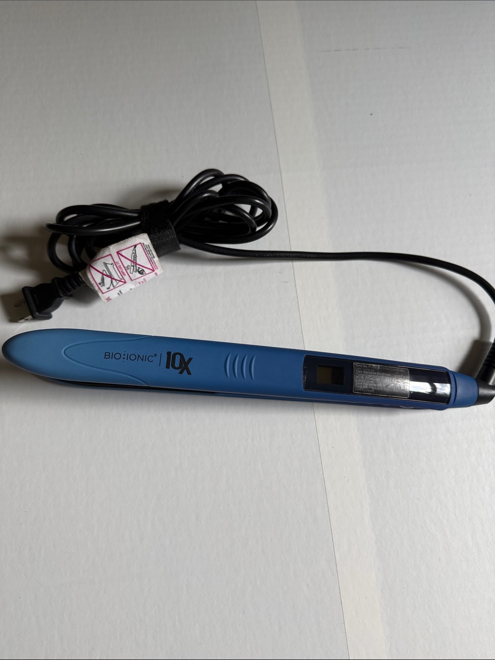 10X Blue Professional Hair Straightener